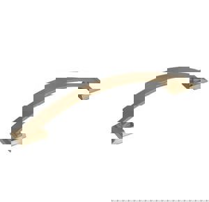 Candler 6-5/16 in (160 mm) Center-to-Center Golden Champagne Cabinet Pull