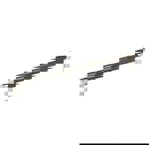 Esquire 12-5/8 in (320 mm) Center-to-Center Polished Nickel/Gunmetal Cabinet Pull