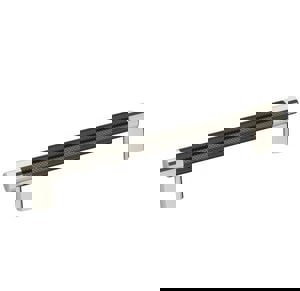 8-7/8 in. Cabinet Pull in Polished Nicke