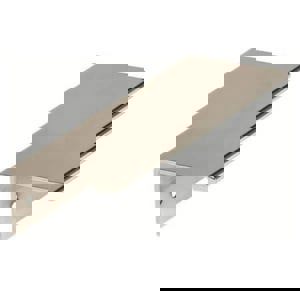 Edge Pull 3-3/4 in (96 mm) Center-to-Center Polished Nickel Cabinet Pull