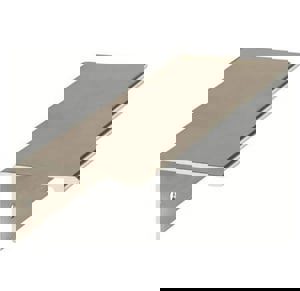 Edge Pull 5-1/16 in (128 mm) Center-to-Center Polished Nickel Cabinet Pull