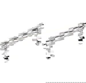 DAVENPORT 5-1/16 IN 128 MM CENTER-TO-CENTER POLISHED CHROME CABINET PULL