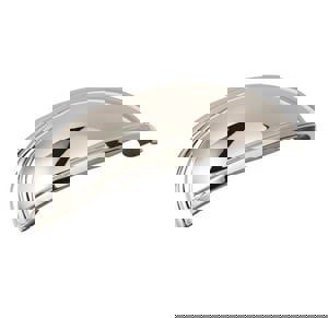 Ashby 4 in (102 mm) & 3 in (76 mm) Center-to-Center Polished Nickel Cabinet Cup Pull