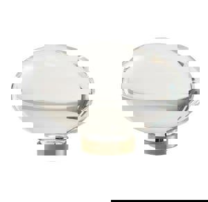 1-3/4 in. Cabinet Knob in Clear and Golden Champagne