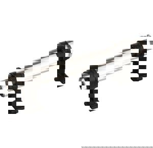 Glacio 3-3/4 in (96 mm) Center-to-Center Clear/Black Bronze Cabinet Pull