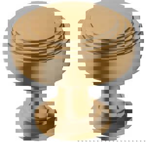 WINSOME 1-1/4 IN 32 MM DIAMETER CHAMPAGNE BRONZE CABINET KNOB