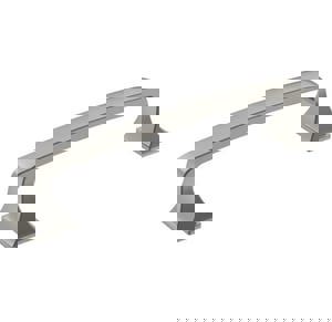 VILLE 5-1/16 IN 128 MM CENTER-TO-CENTER SATIN NICKEL CABINET PULL