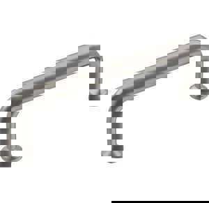 FACTOR 3-3/4 IN 96 MM CENTER-TO-CENTER SATIN NICKEL CABINET PULL