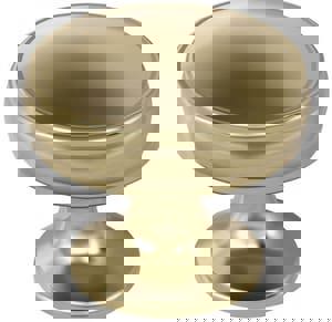 RENOWN 1-1/4 IN 32MM DIAMETER GOLDEN CHAMPAGNE CABINET KNOB