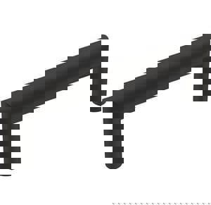 REVOLVE 3-3/4 IN 96 MM CENTER-TO-CENTER MATTE BLACK CABINET PULL