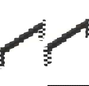 REVOLVE 6-5/16 IN 160 MM CENTER-TO-CENTER MATTE BLACK CABINET PULL