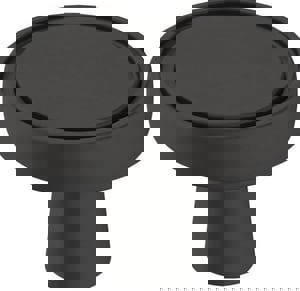 DESTINE 1-3/8 IN 35 MM DIAMETER MATTE BLACK CABINET KNOB