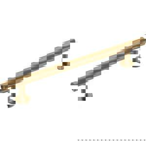 RADIUS 6-5/16 IN 160 MM CENTER-TO-CENTER CHAMPAGNE BRONZE CABINET PULL