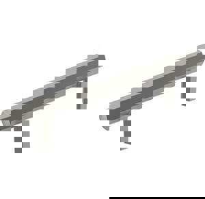 CALIBER 3-3/4 IN 96 MM CENTER-TO-CENTER SATIN NICKEL CABINET PULL