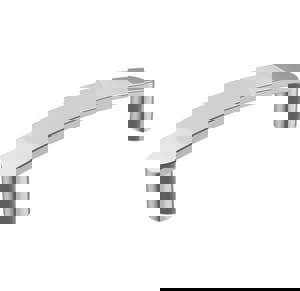 RIFT 3-3/4 IN 96 MM CENTER-TO-CENTER POLISHED CHROME CABINET PULL