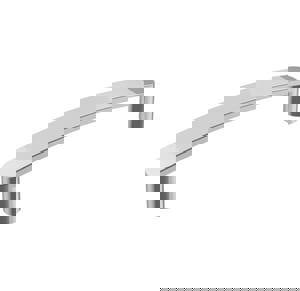 RIFT 5-1/16 IN 128 MM CENTER-TO-CENTER POLISHED CHROME CABINET PULL