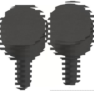 1-3/8 RND CAB KNOB MABL