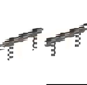 Bar Pulls 3-3/4 in (96 mm) Center-to-Center Gunmetal Cabinet Pull