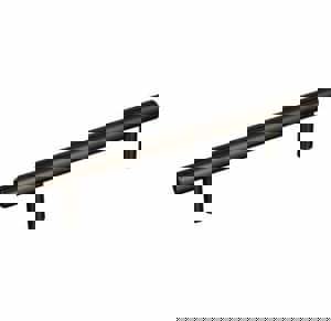 Bar Pulls 5-1/16 in (128 mm) Center-to-Center Black Bronze Cabinet Pull