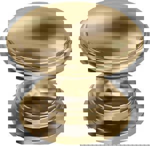 RAVINO 1-1/4 IN 32MM DIAMETER CHAMPAGNE BRONZE CABINET KNOB