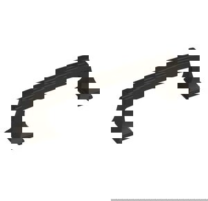 Mulholland 3-3/4 in (96 mm) Center-to-Center Black Bronze Cabinet Pull