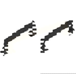 Mulholland 6-5/16 in (160 mm) Center-to-Center Black Bronze Cabinet Pull