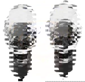 1-5/16 in (33 mm) Diameter Clear/Black B