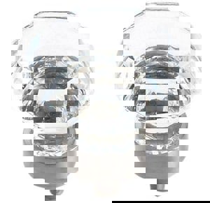 1-5/16 in. Cabinet Knob in Clear and Sat