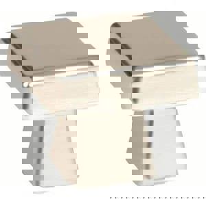 Blackrock 1-3/16 in (30 mm) Length Polished Nickel Cabinet Knob