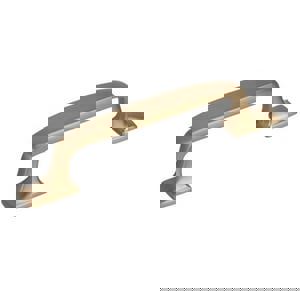 Highland Ridge 3-3/4 in (96 mm) Center-to-Center Golden Champagne Cabinet Pull