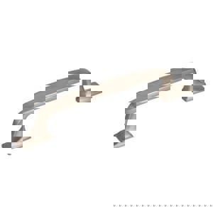 Highland Ridge 5-1/16 in (128 mm) Center-to-Center Satin Nickel Cabinet Pull