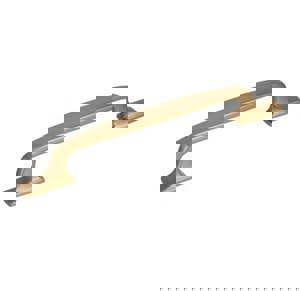 Highland Ridge 6-5/16 in (160 mm) Center-to-Center Golden Champagne Cabinet Pull