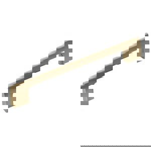 RIVA 6-5/6 IN CENTER-TO-CENTER GOLDEN CHAMPAGNE CABINET PULL