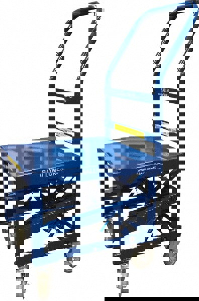 Mobile Utility Cart: Steel, Blue