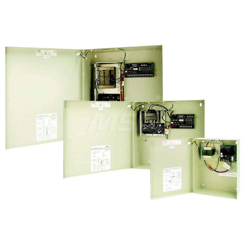 Electromagnet Lock Accessories; Accessory Type: Power Supply ; For Use With: Single or Multiple Components Within an Access Control System ; Material: Steel ; UNSPSC Code: 46171500