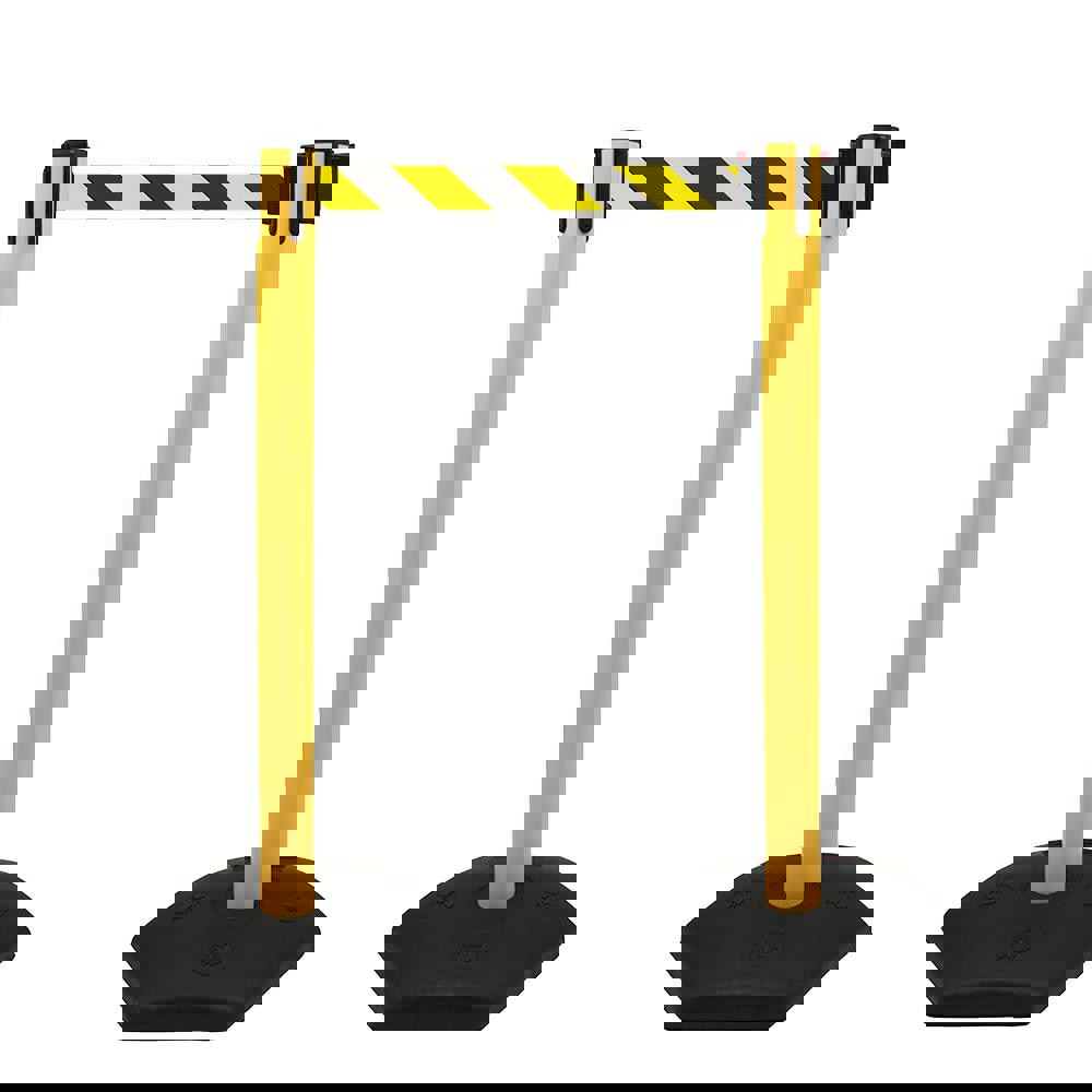 Free Standing Retractable Belt Barrier Post: 30