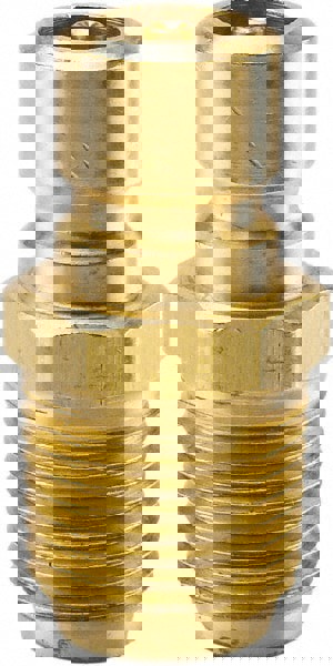 Hydraulic Hose Male Pipe Rigid Nipple Fitting: 3/8