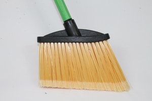 FLG YELL NYLON BRISTLES BROOM BLUE