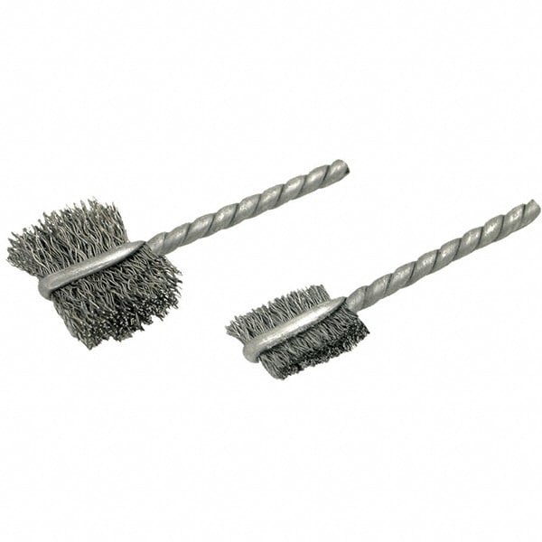 Power Tube Brush: Flat, Steel