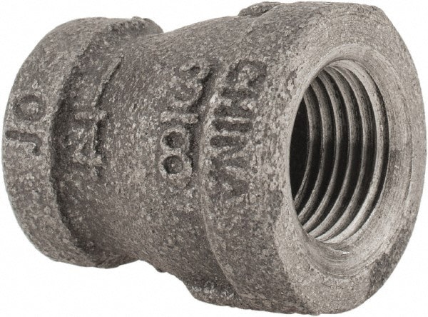 Black Reducing Coupling: 3/8 x 1/4
