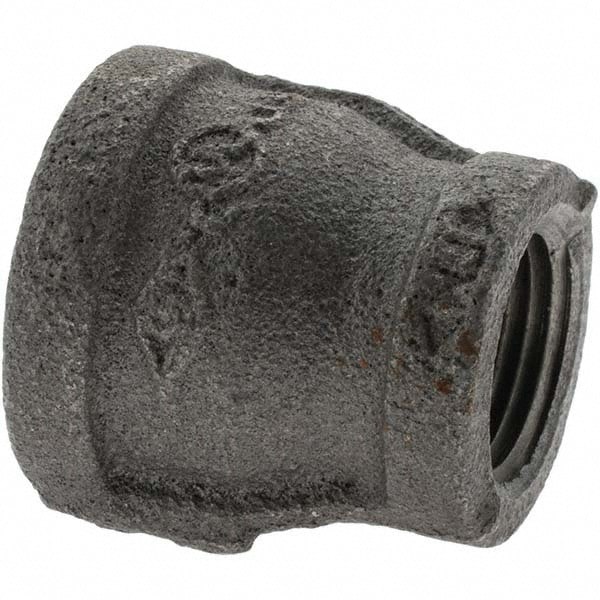 Black Reducing Coupling: 3/4 x 1/2