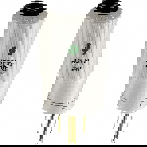 Straight Blade Plug: Hospital, 5-15P, 125VAC, White