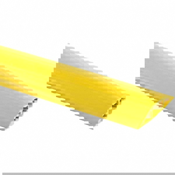 Floor Cable Cover: Polyvinylchloride, 1 Channel, 3/4