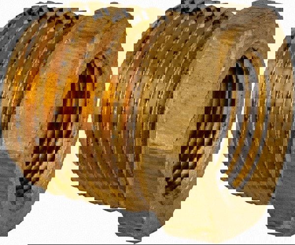 Brass Pipe Bushing: 1/4 x 1/8