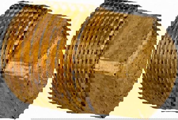 Brass Pipe Square Head Plug: 1/8