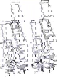 Steel Rolling Ladder: 7 Step