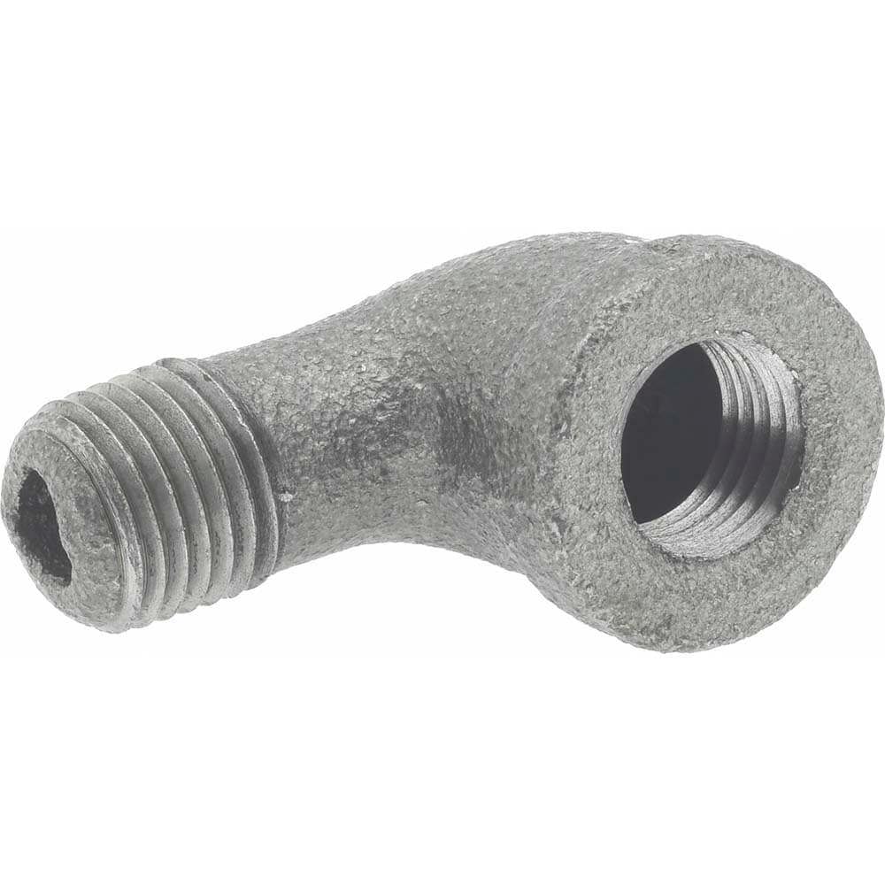 Black 90 &deg; Street Elbow: 1/4