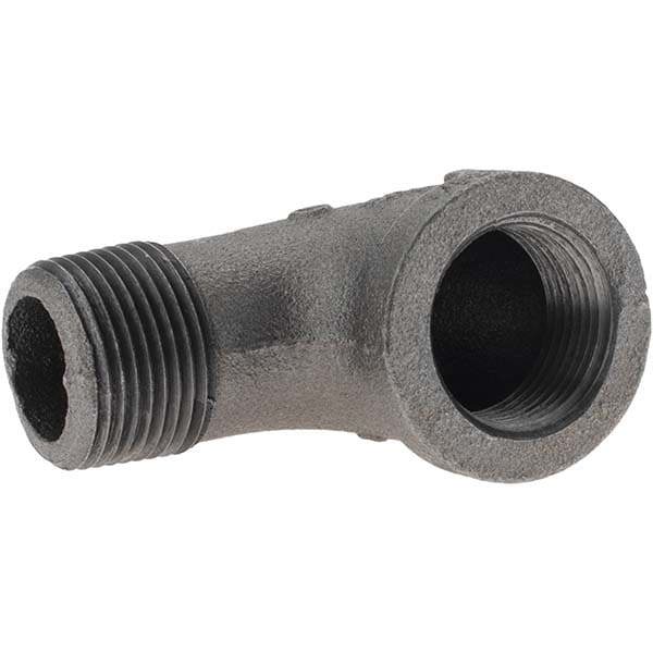 Black 90 &deg; Street Elbow: 3/4