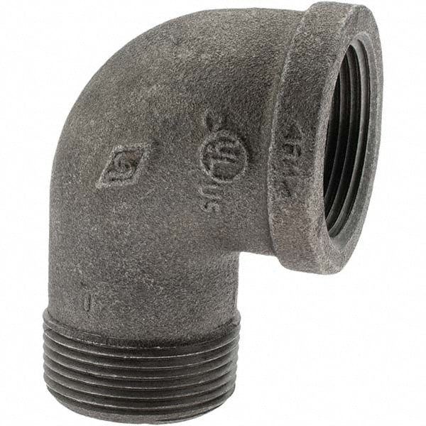 Black 90 &deg; Street Elbow: 1-1/4