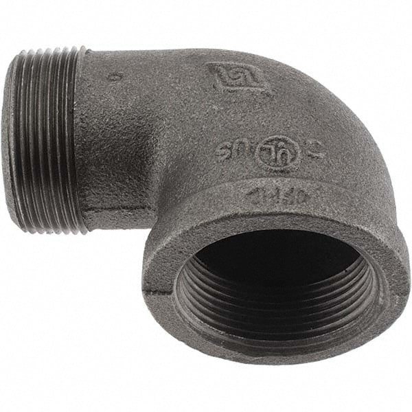 Black 90 &deg; Street Elbow: 1-1/2